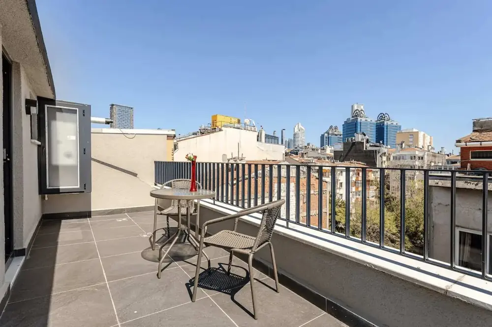 شقة روف (السطح) — Chido Residence, Şişli